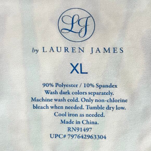 Lauren James UPF 30+ Sun Protection Long Sleeve Crewneck Tee - Picture 6 of 6
